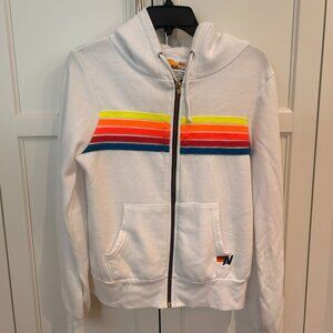 Aviator Nation 5-stripe hoodie, sz xs